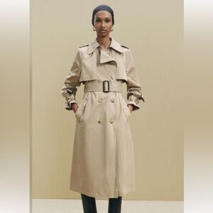 Zara Classic Tan Trench Coat